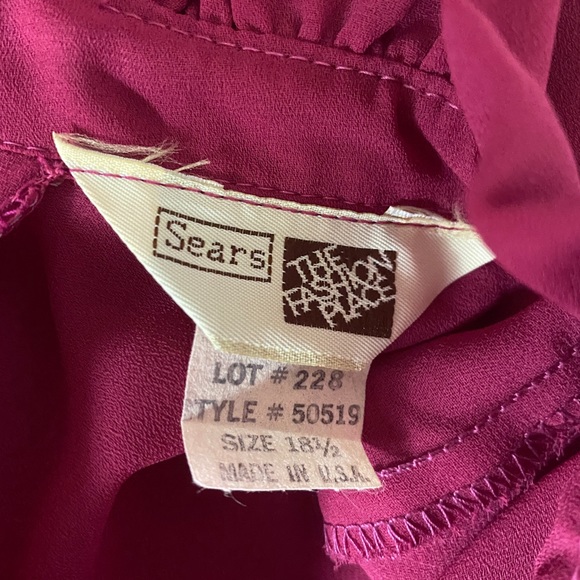 Vintage Sears The Fashion Place Dress Women’s Small Pink - Picture 2 of 7